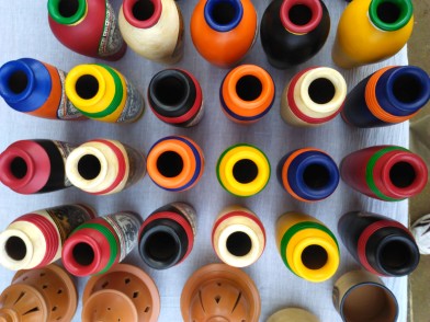 Colourful Vases